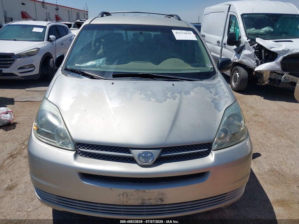 5TDZA23C05S336936 2005 TOYOTA SIENNA photo no. 12