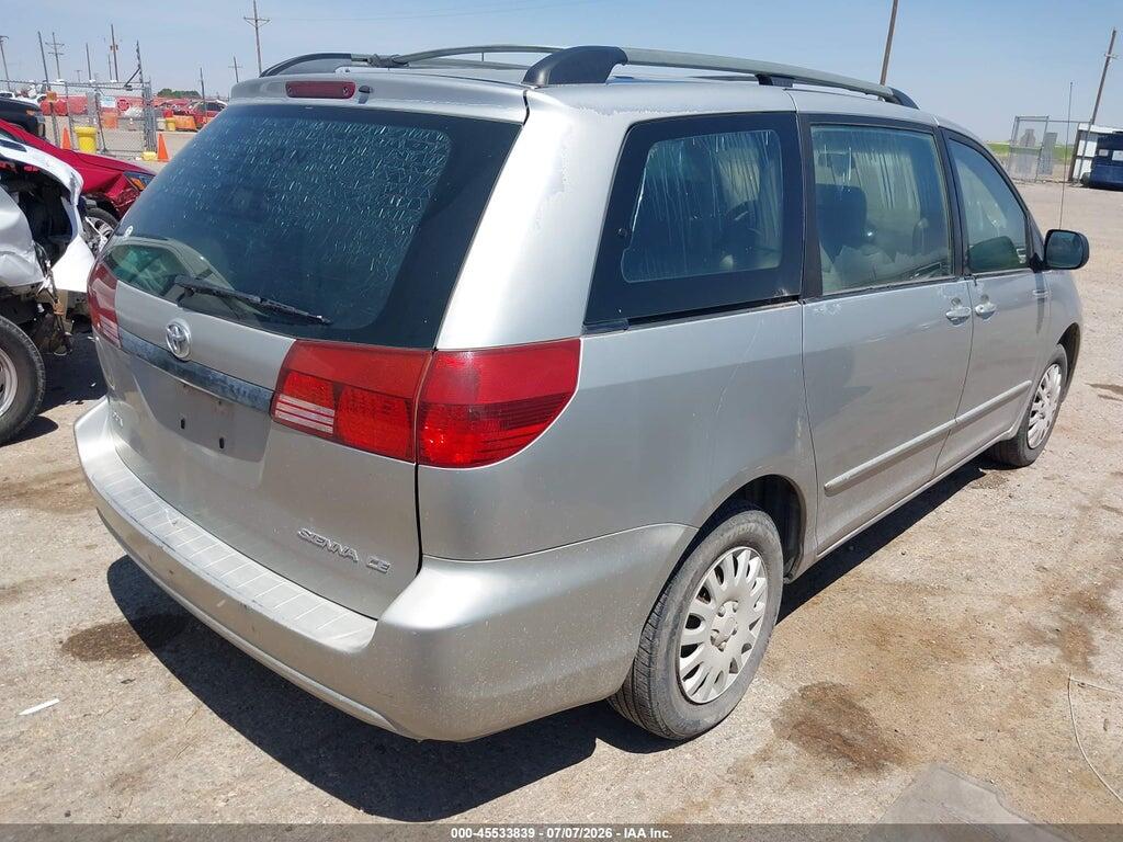 5TDZA23C05S336936 2005 TOYOTA SIENNA photo no. 4