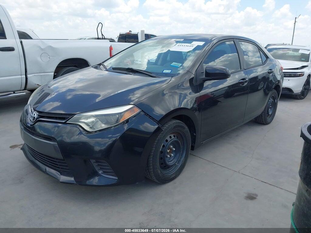 5YFBURHE3FP328299 2015 TOYOTA COROLLA photo no. 2