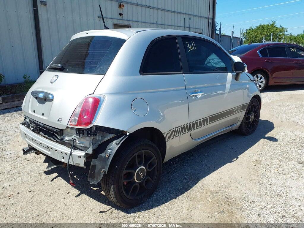 3C3CFFARXDT545812 2013 FIAT 500 photo no. 4