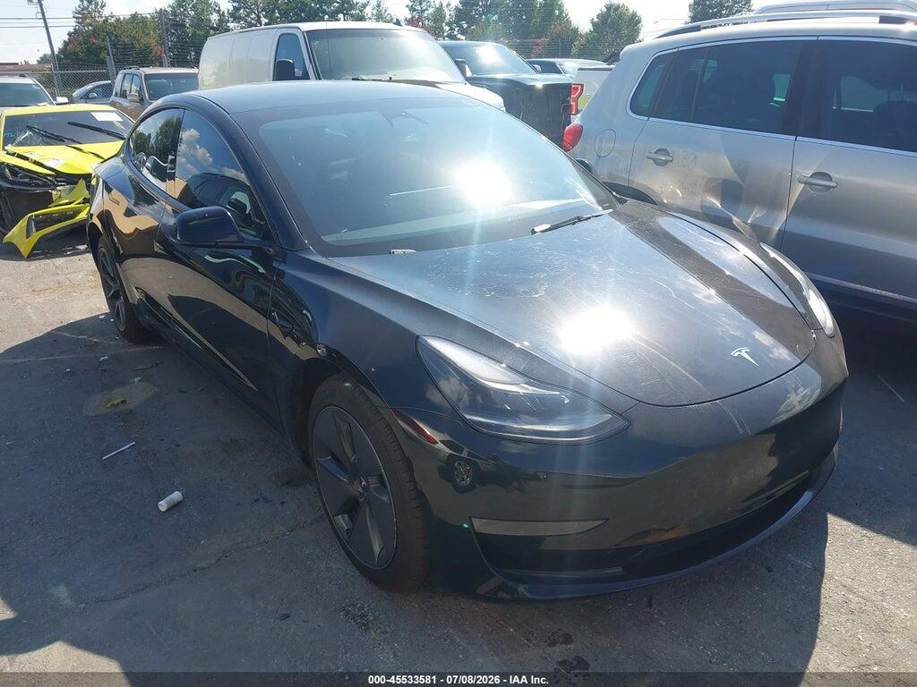 5YJ3E1EA8NF108381 2022 TESLA MODEL 3 photo no. 1