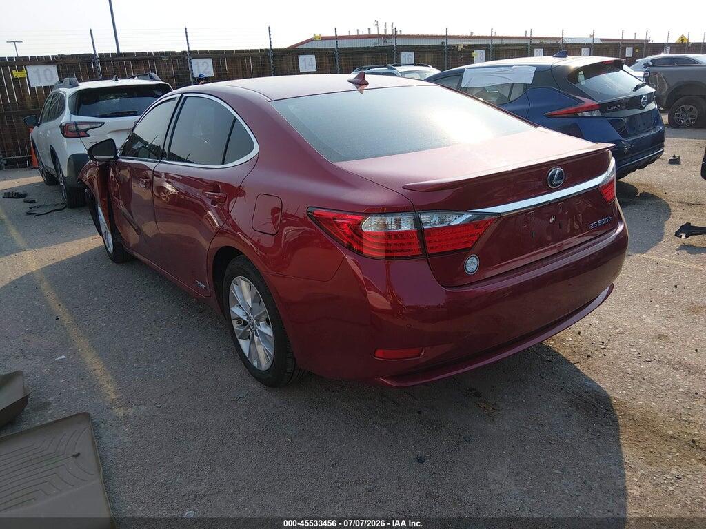 JTHBW1GG0E2057213 2014 LEXUS ES 300H photo no. 3