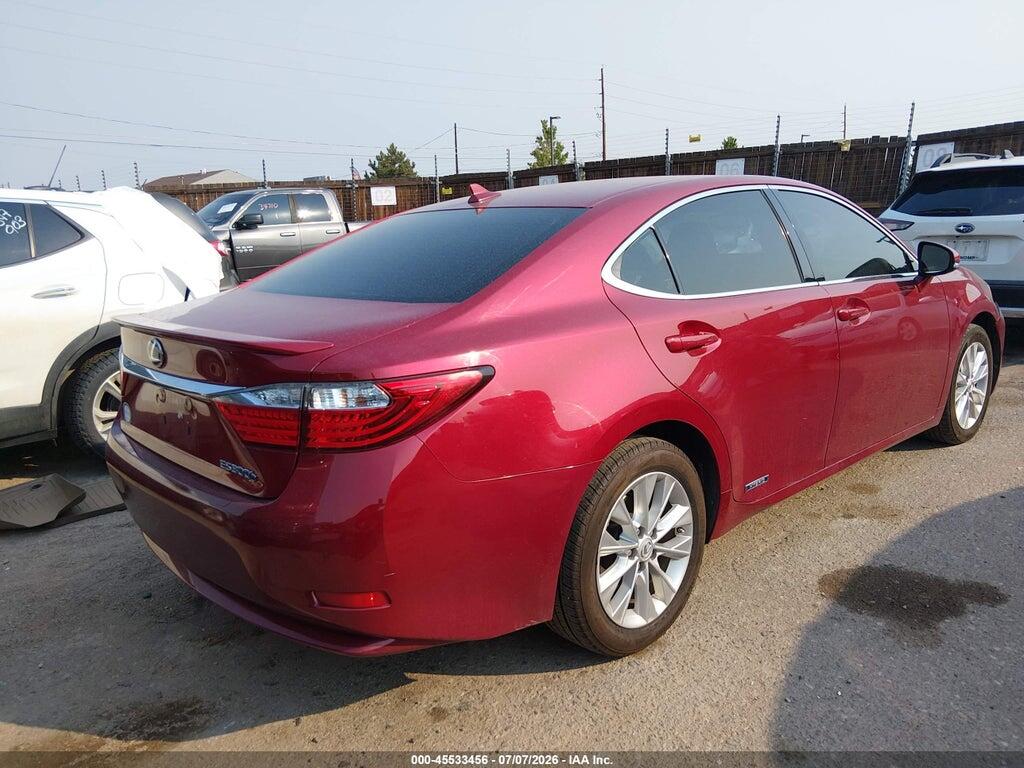 JTHBW1GG0E2057213 2014 LEXUS ES 300H photo no. 4