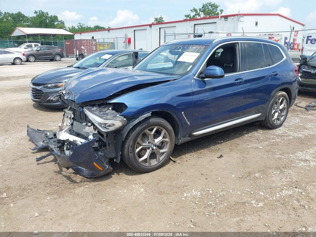 5UXTY5C09L9B63701 2020 BMW X3 photo no. 2