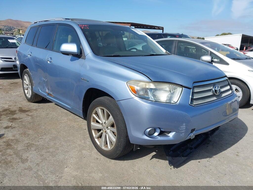 JTEJW3EH0A2045573 2010 TOYOTA HIGHLANDER HYBRID photo no. 1