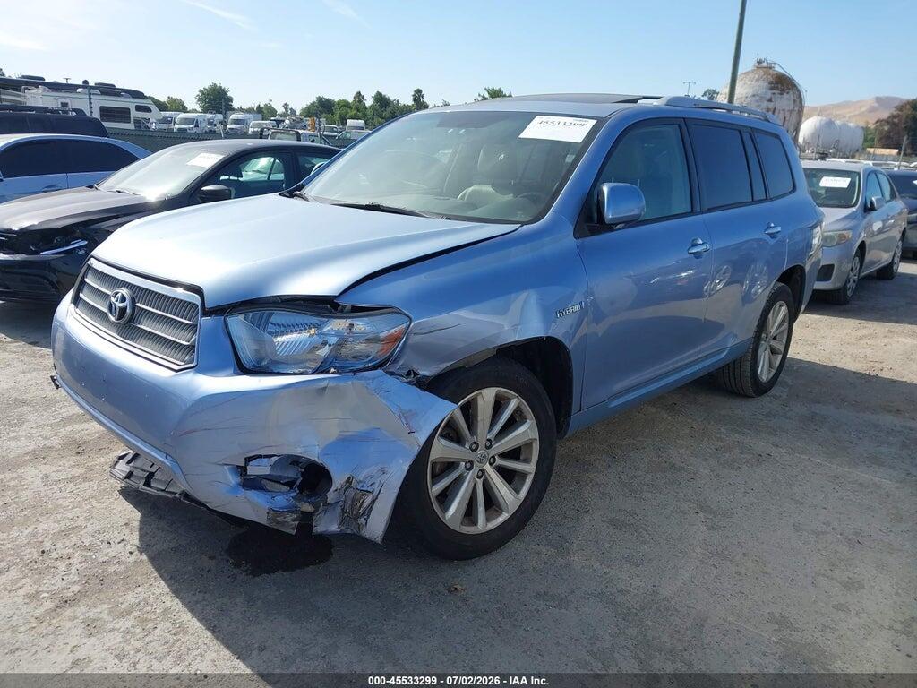 JTEJW3EH0A2045573 2010 TOYOTA HIGHLANDER HYBRID photo no. 2