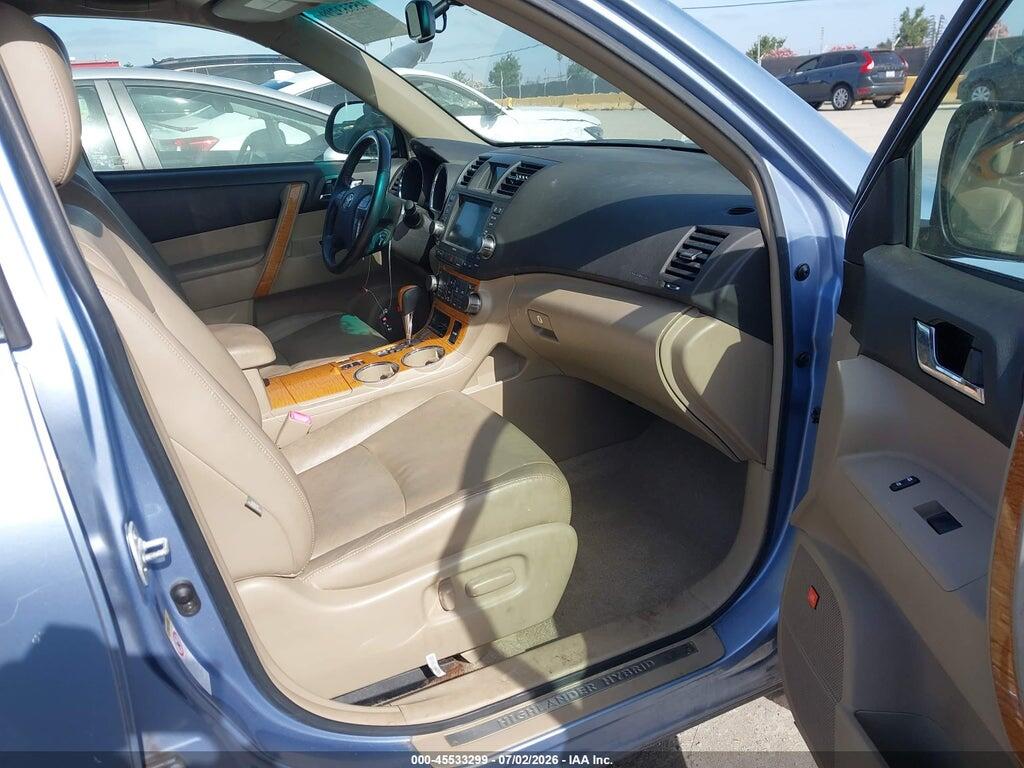 JTEJW3EH0A2045573 2010 TOYOTA HIGHLANDER HYBRID photo no. 5