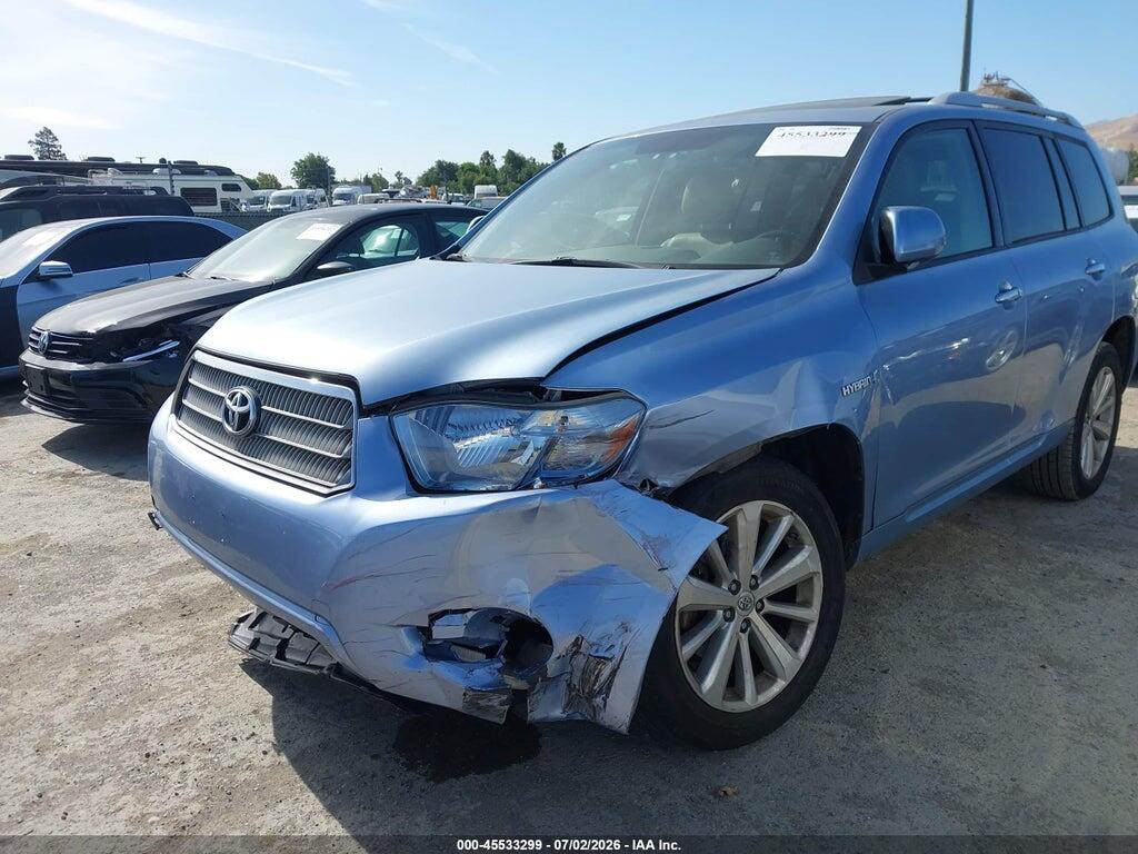 JTEJW3EH0A2045573 2010 TOYOTA HIGHLANDER HYBRID photo no. 6