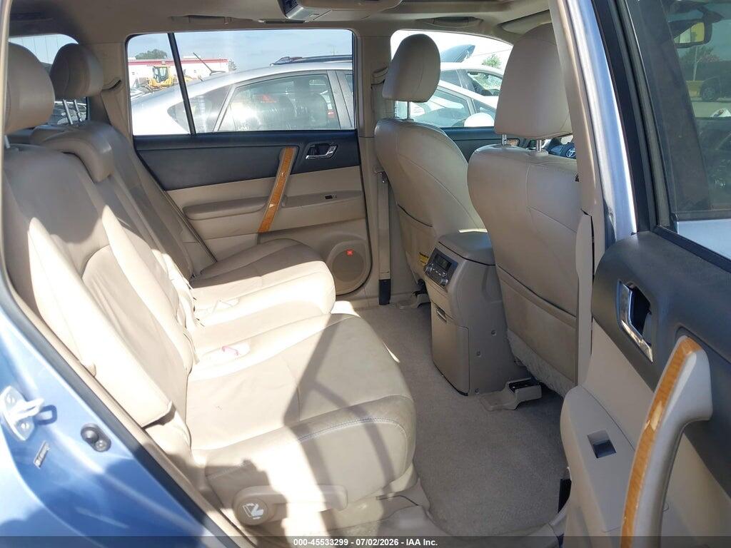 JTEJW3EH0A2045573 2010 TOYOTA HIGHLANDER HYBRID photo no. 8