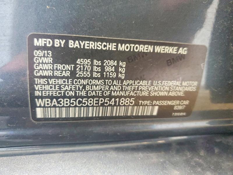 WBA3B5C58EP541885 2014 BMW 328 photo no. 12