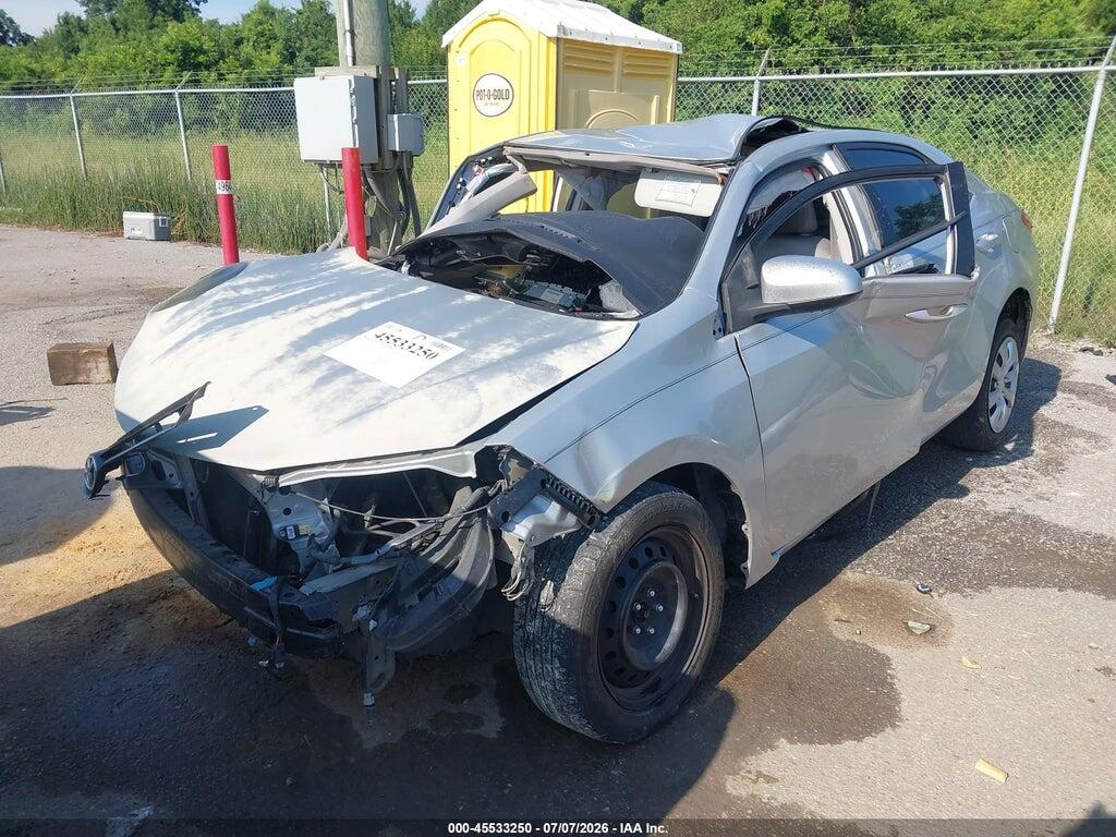 5YFBURHE0FP192259 2015 TOYOTA COROLLA photo no. 2