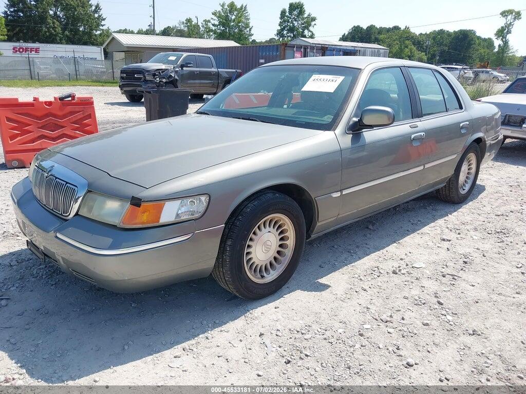 2MEFM75W11X611757 2001 MERCURY GRAND MARQUIS photo no. 2