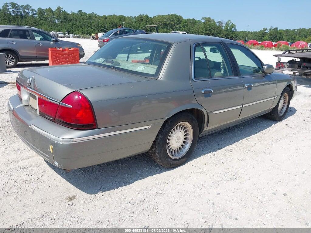2MEFM75W11X611757 2001 MERCURY GRAND MARQUIS photo no. 4