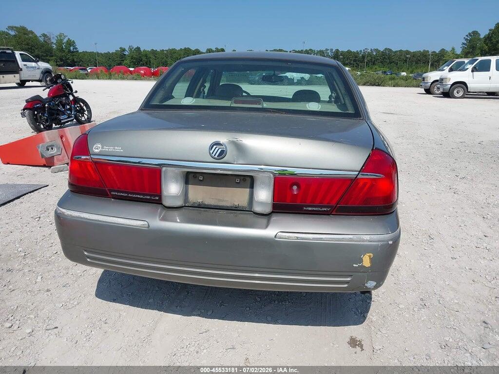 2MEFM75W11X611757 2001 MERCURY GRAND MARQUIS photo no. 6