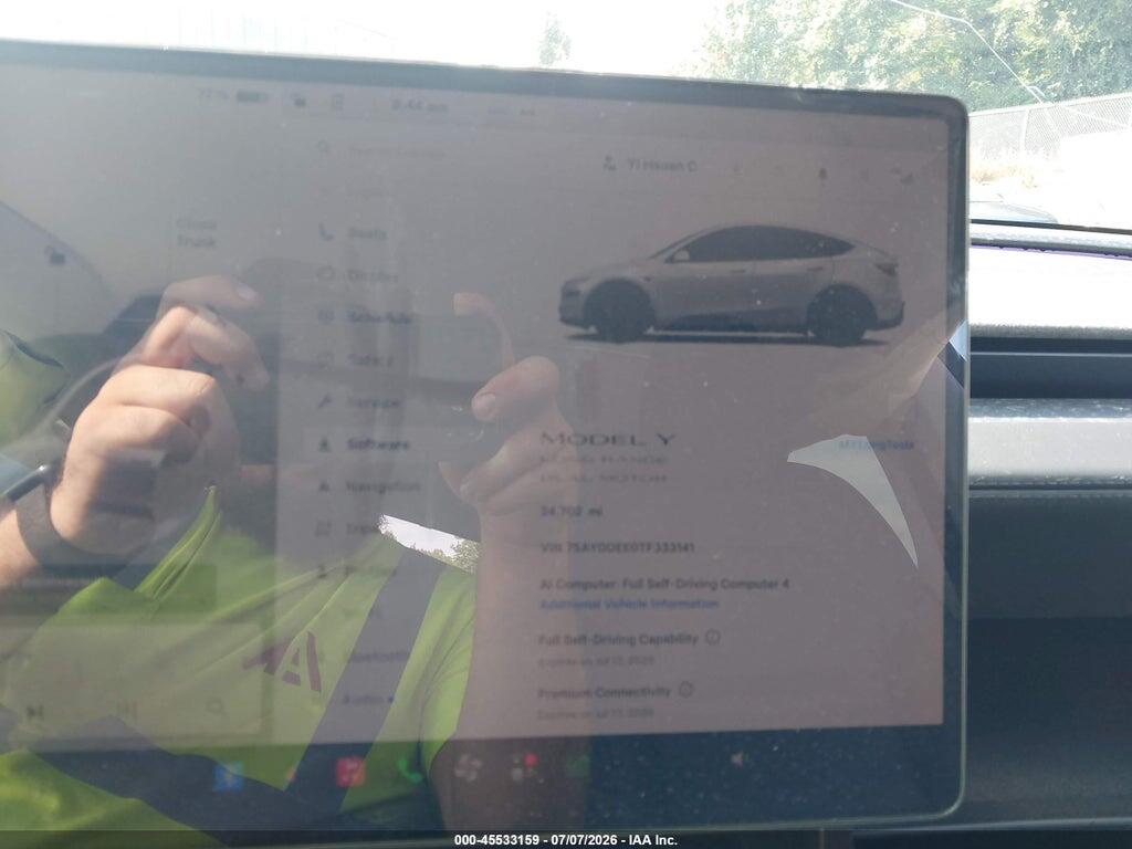 7SAYGDEE0TF333141 2026 TESLA MODEL Y photo no. 7