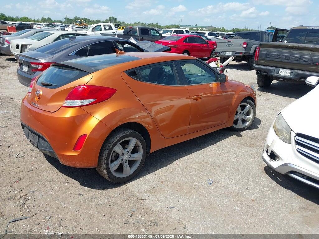 KMHTC6ADXEU212330 2014 HYUNDAI VELOSTER photo no. 4