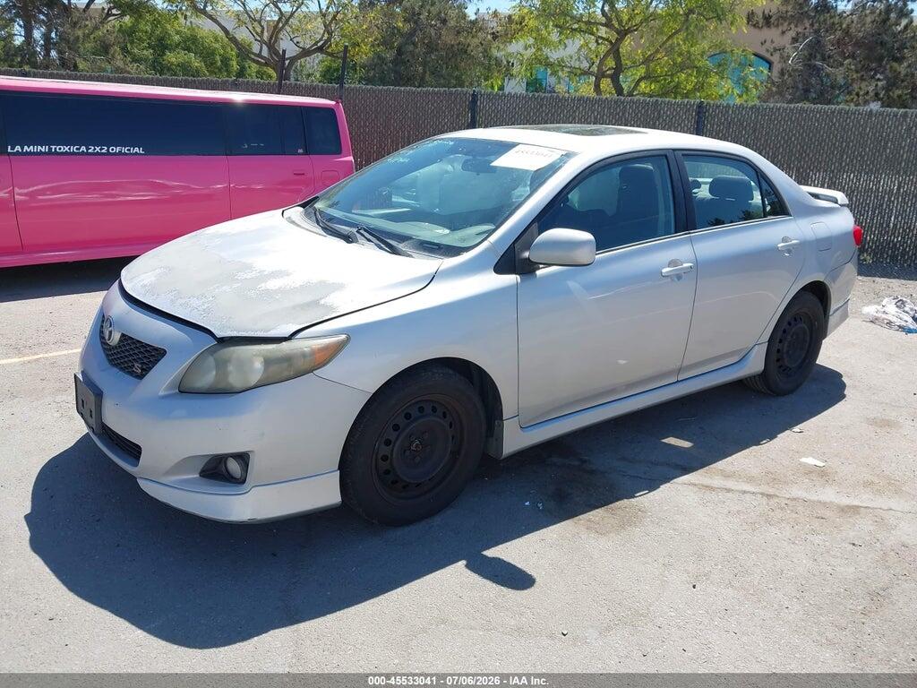 1NXBU40E49Z085541 2009 TOYOTA COROLLA photo no. 2