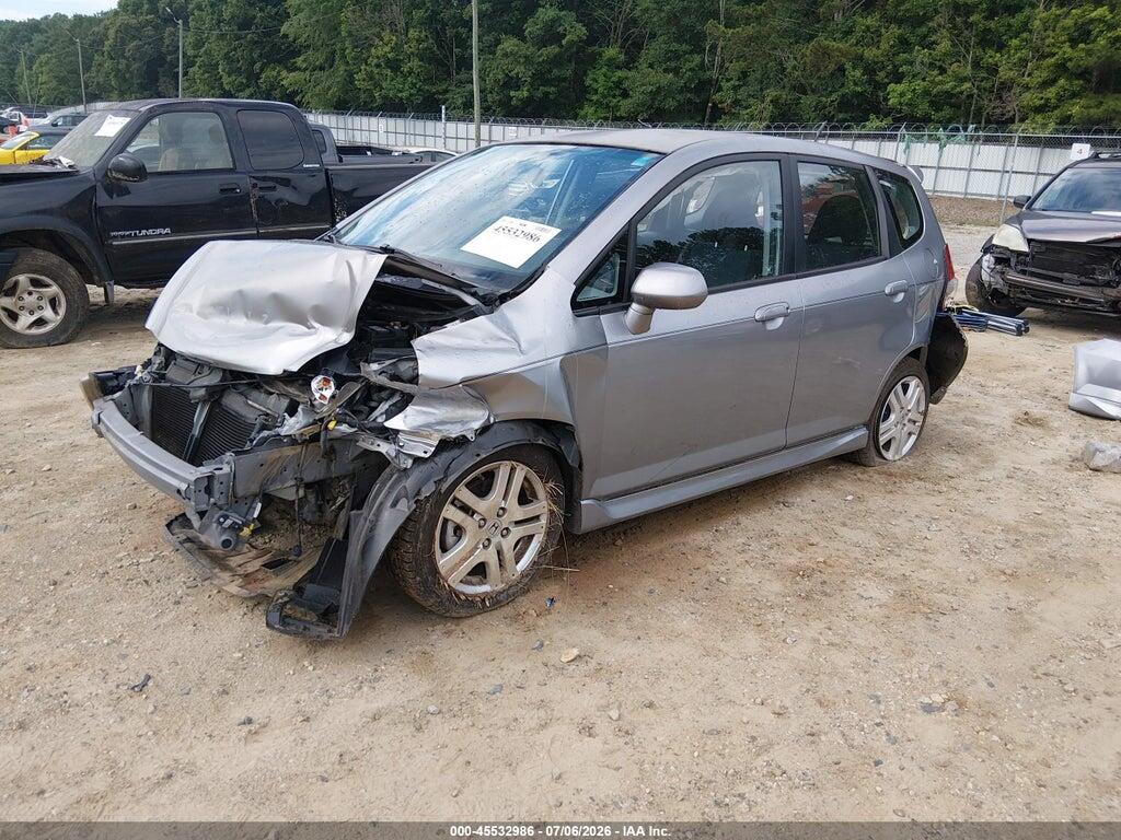 JHMGD38628S006085 2008 HONDA FIT photo no. 2
