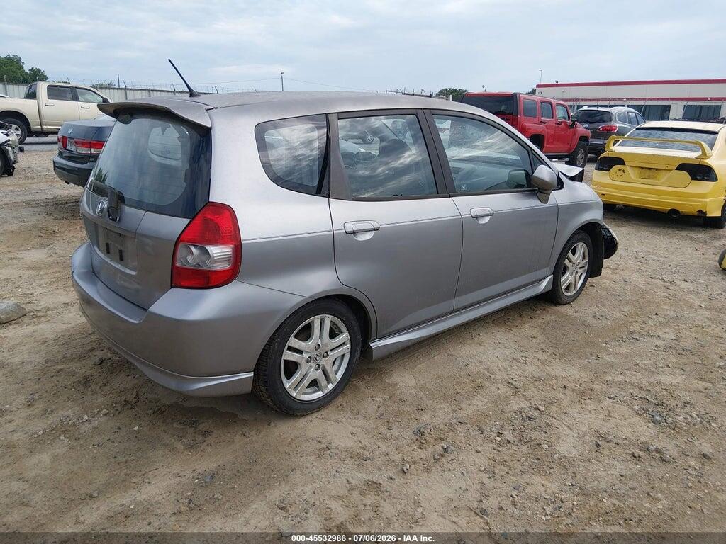 JHMGD38628S006085 2008 HONDA FIT photo no. 4