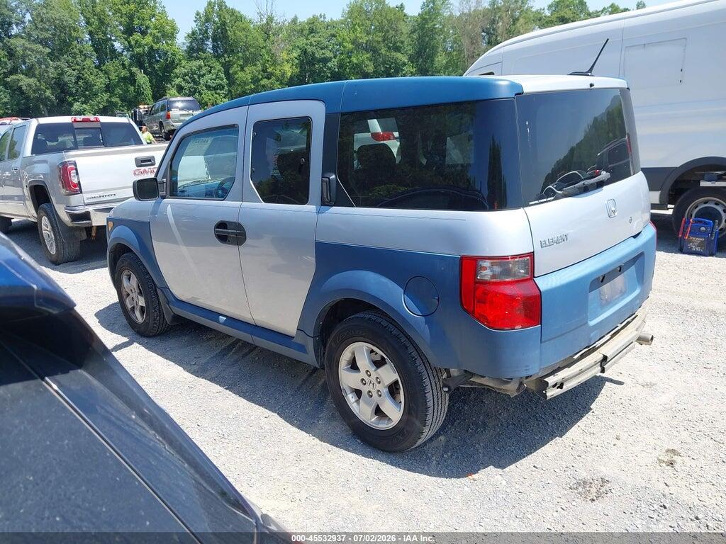 5J6YH28635L012580 2005 HONDA ELEMENT photo no. 3