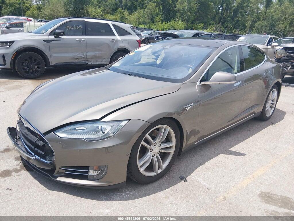 5YJSA1H22FF093258 2015 TESLA MODEL S photo no. 2