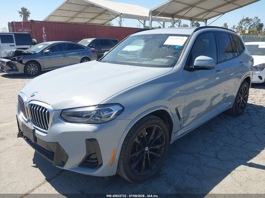 5UX53DP00N9K09413 2022 BMW X3 photo no. 2