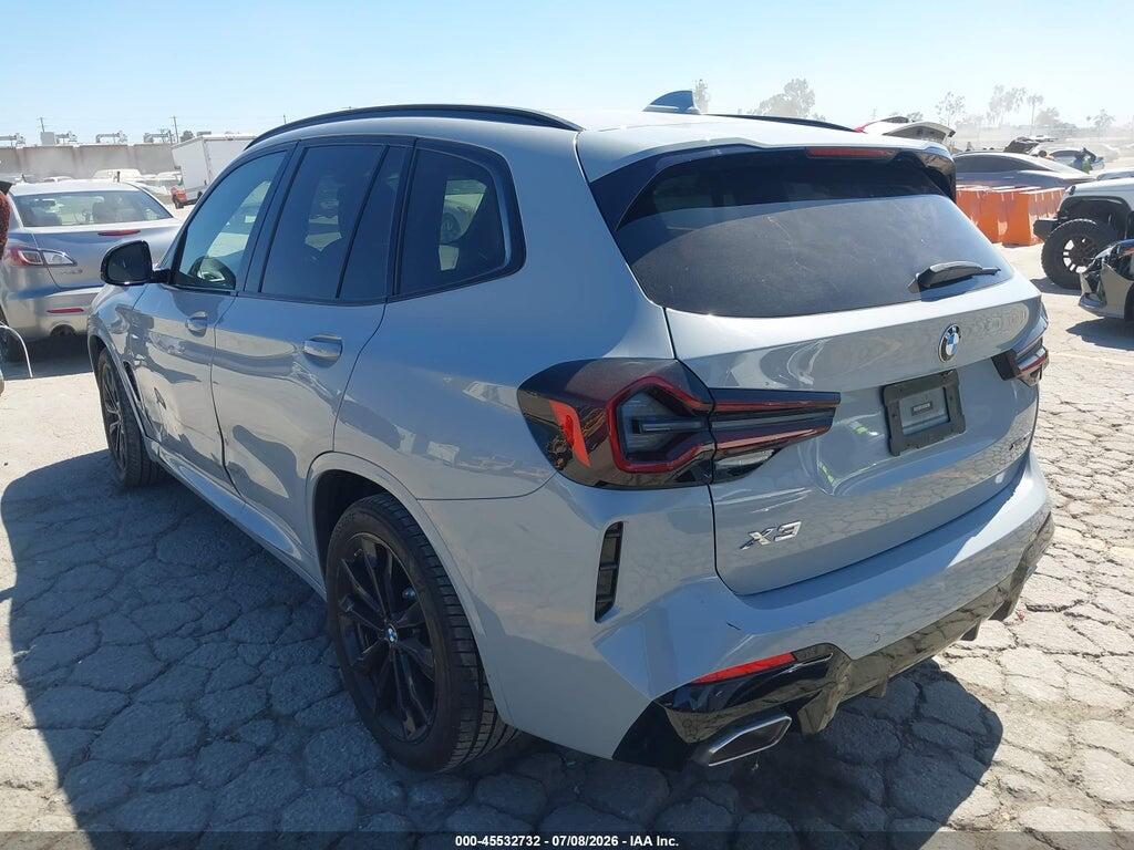 5UX53DP00N9K09413 2022 BMW X3 photo no. 3
