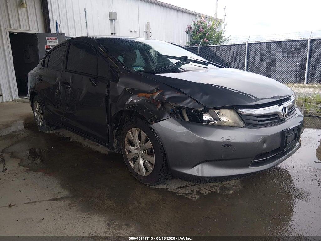2HGFB2F54CH318577 2012 HONDA CIVIC photo no. 1
