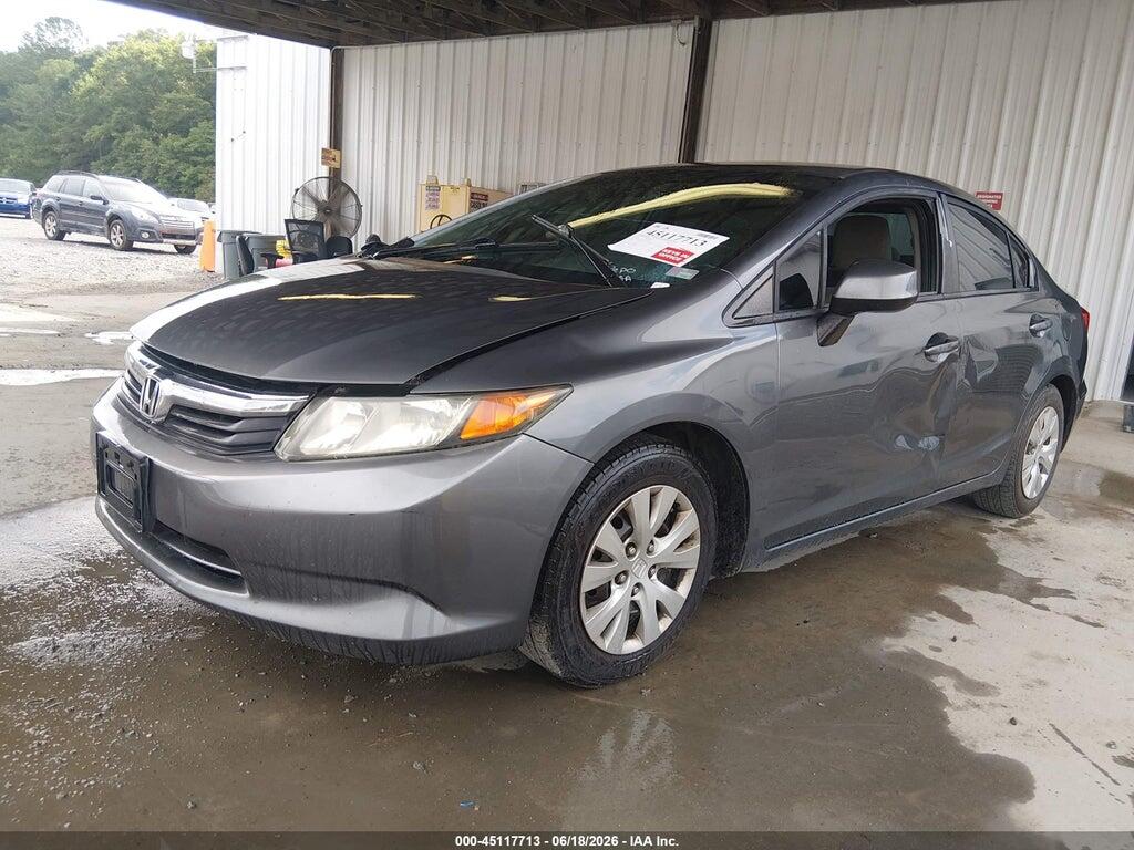 2HGFB2F54CH318577 2012 HONDA CIVIC photo no. 2