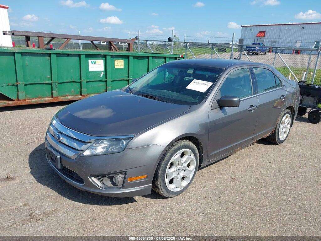 3FAHP0HA1BR337992 2011 FORD FUSION photo no. 2