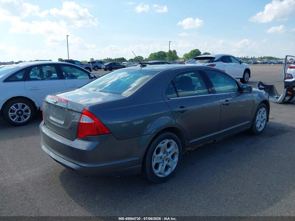 3FAHP0HA1BR337992 2011 FORD FUSION photo no. 4