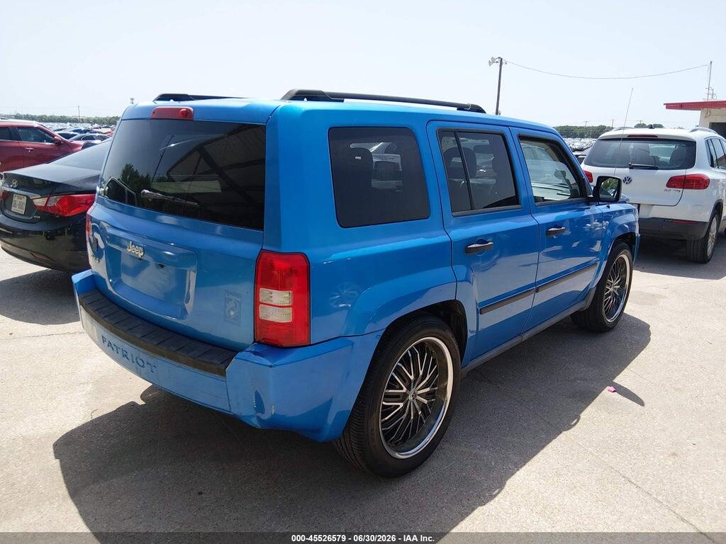1J8FF28W98D681513 2008 JEEP PATRIOT photo no. 4