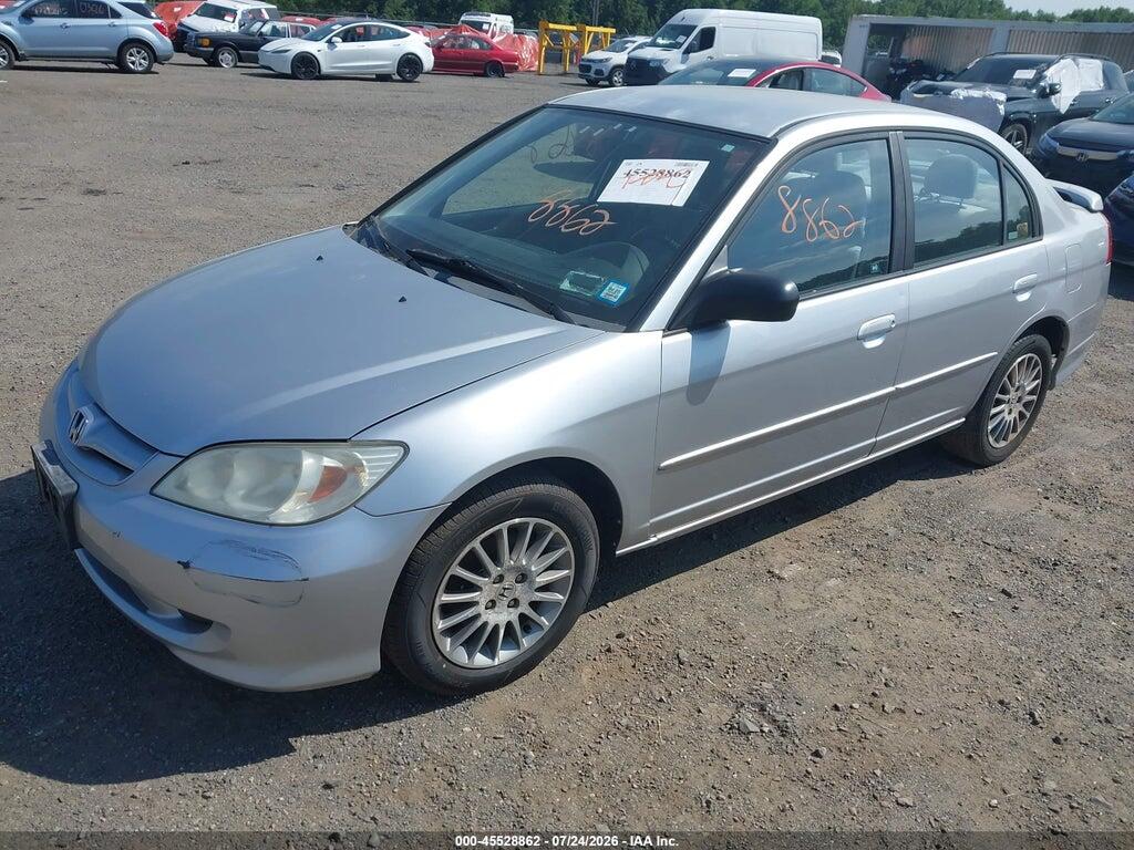 2HGES16555H618167 2005 HONDA CIVIC photo no. 2