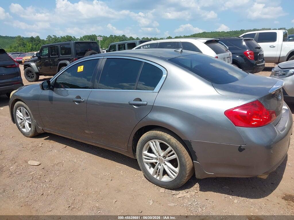 JN1CV6AR4CM678457 2012 INFINITI G37X photo no. 3