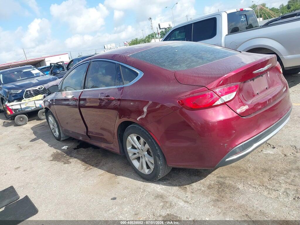 1C3CCCAB0FN689818 2015 CHRYSLER 200 photo no. 3