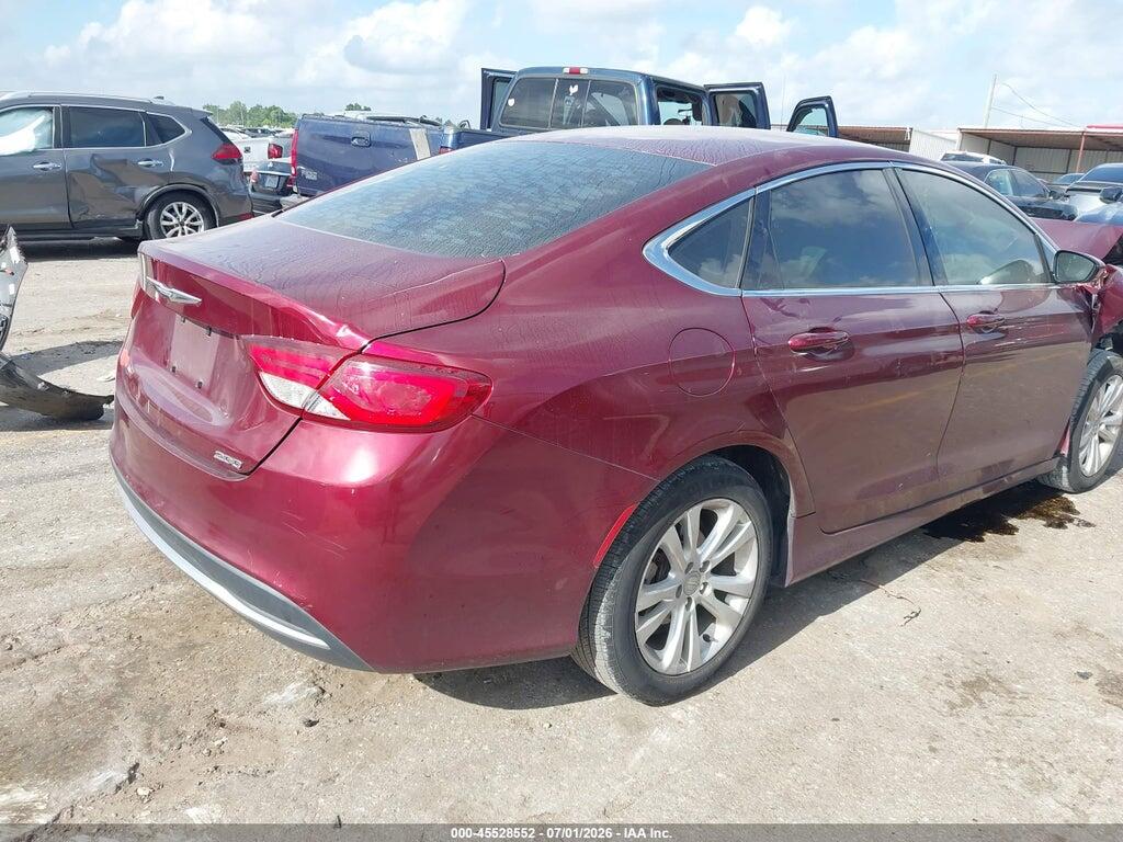 1C3CCCAB0FN689818 2015 CHRYSLER 200 photo no. 4