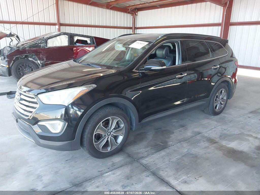 KM8SN4HF6DU018698 2013 HYUNDAI SANTA FE photo no. 2