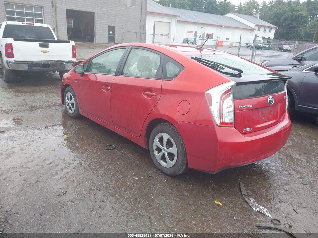 JTDKN3DU7C5512595 2012 TOYOTA PRIUS photo no. 3