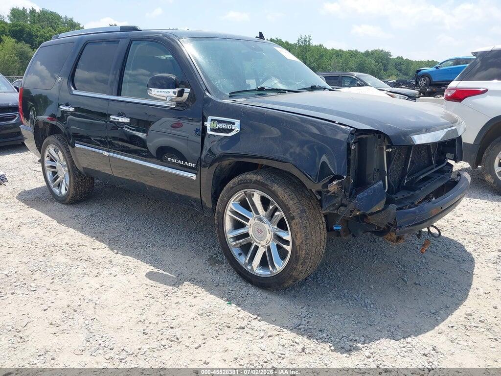2012 CADILLAC ESCALADE HYBRID 1GYS4FEJ2CR181811