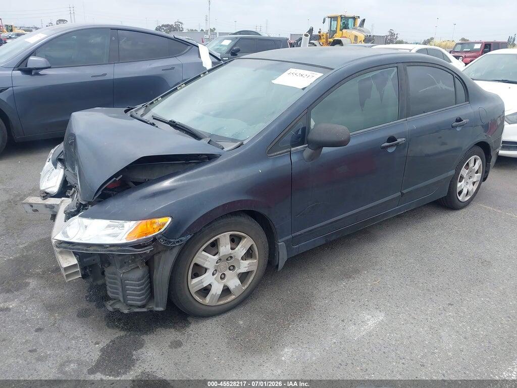 1HGFA16587L081985 2007 HONDA CIVIC photo no. 2