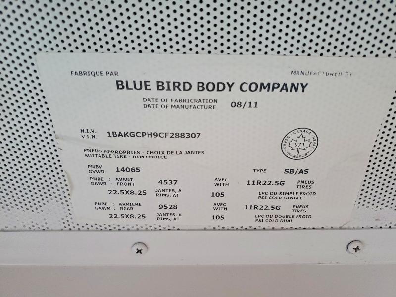 2012 BLUEBIRD VISION - SCHOOL BUS — Фото 10 из 10