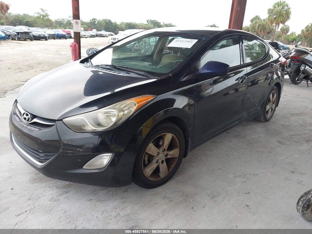 KMHDH4AE0DU829575 2013 HYUNDAI ELANTRA photo no. 2