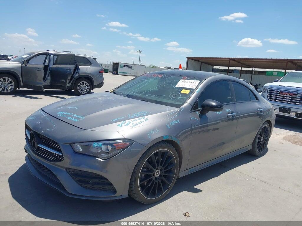 W1K5J4GB3NN320611 2022 MERCEDES-BENZ CLA 250 COUPE photo no. 2