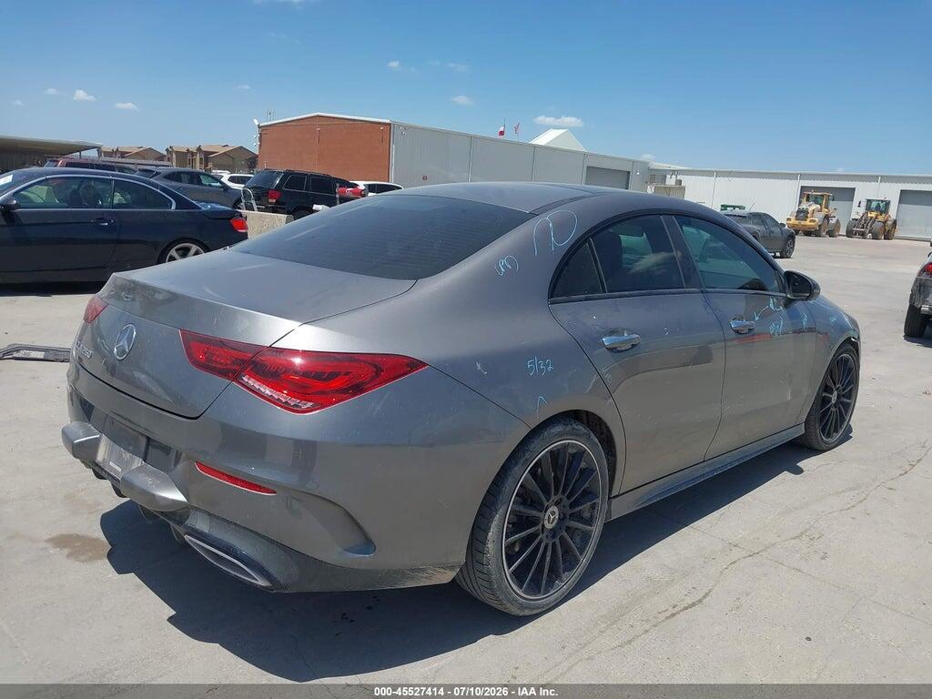 W1K5J4GB3NN320611 2022 MERCEDES-BENZ CLA 250 COUPE photo no. 4