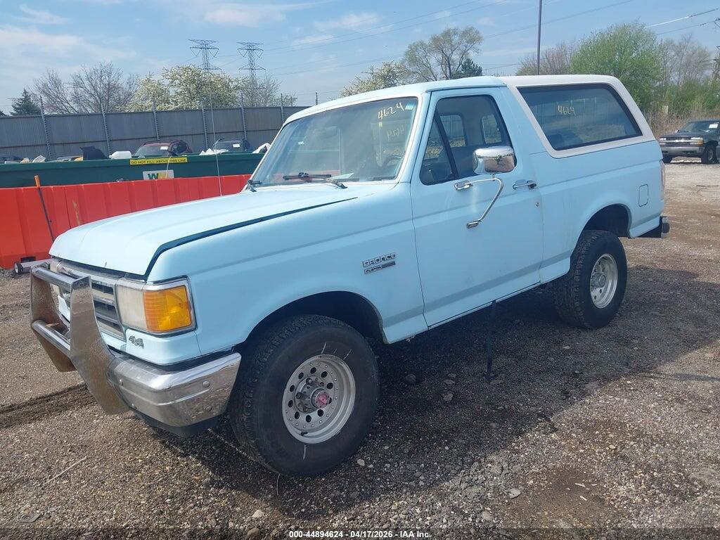 1FMEU15Y7KLA75743 1989 FORD BRONCO photo no. 2