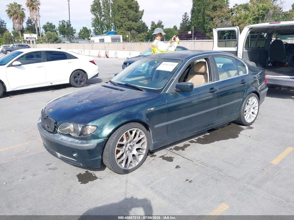WBAEV53472KM15209 2002 BMW 3 SERIES photo no. 2
