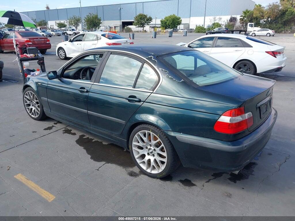 WBAEV53472KM15209 2002 BMW 3 SERIES photo no. 3