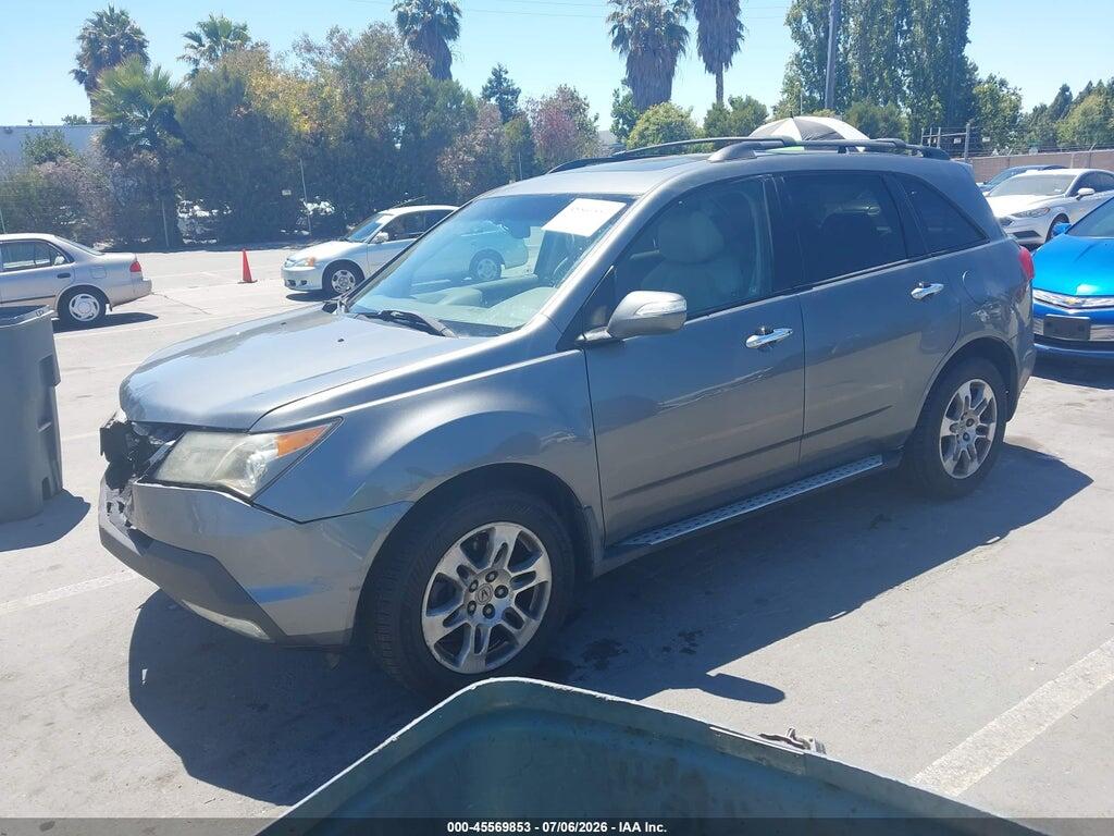 2HNYD28458H542402 2008 ACURA MDX photo no. 2