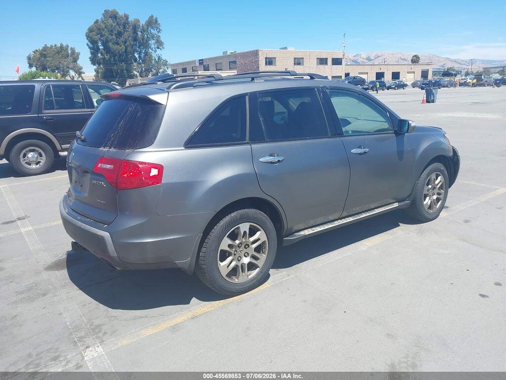 2HNYD28458H542402 2008 ACURA MDX photo no. 4