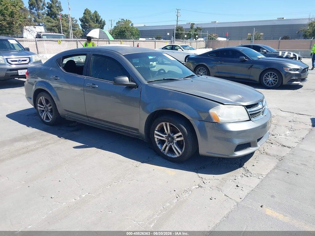 1C3CDZAB0CN217081 2012 DODGE AVENGER photo no. 1